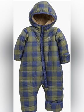 Eddie Bauer Faux Fur Lined Snowsuit. 3/6 months.